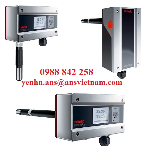 Thiết bị đo độ ẩm, nhiệt độ, khí CO2 - Rotronic humidity, temperature, CO2 measurement - Rotronic Vietnam